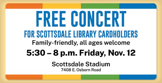 Scottsdale Library Cardholder Celebration!
