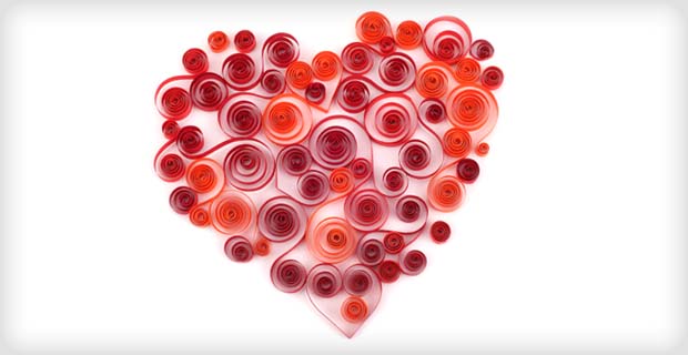Show Us You Got Heart: Quilled Paper Craft