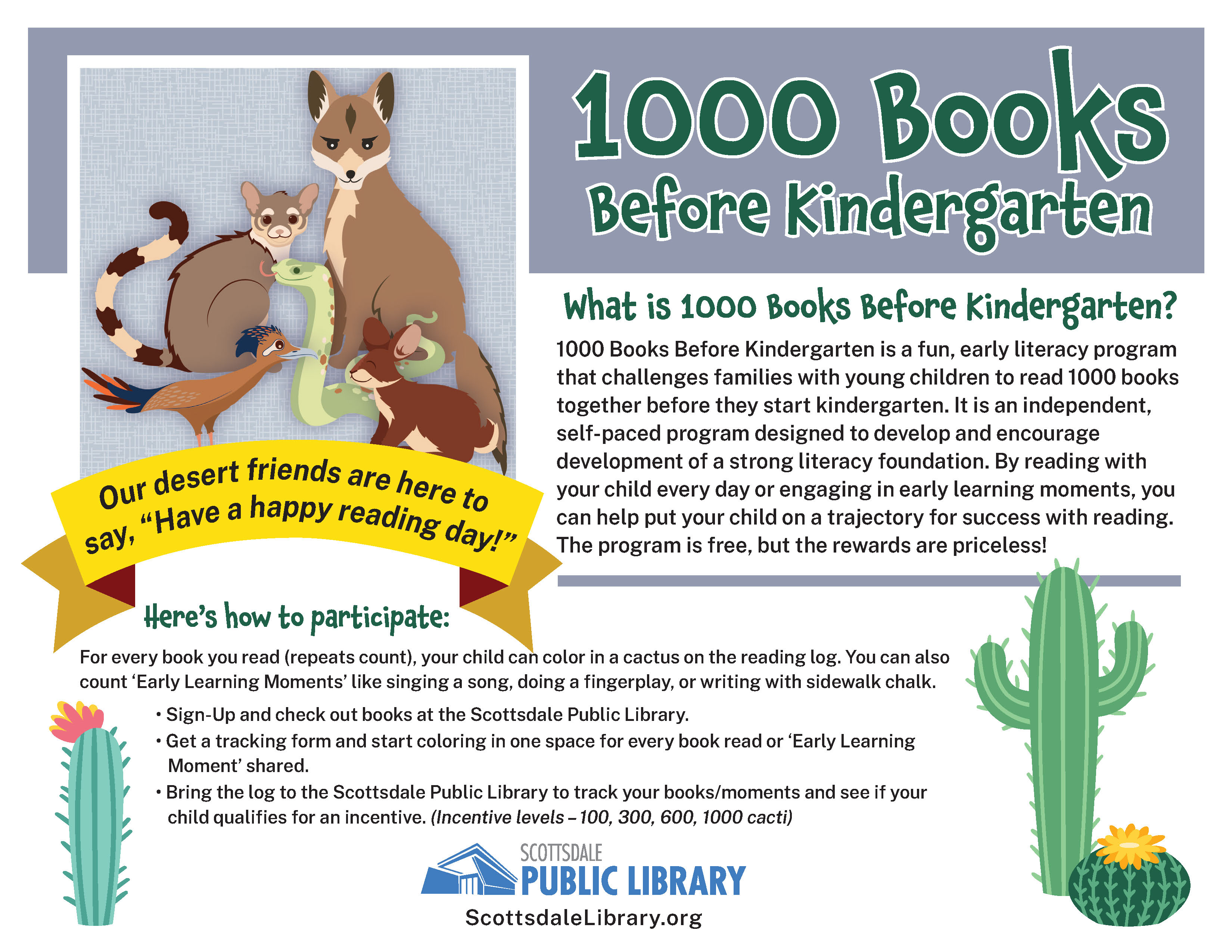 What is 1000 Books Before Kindergarten?