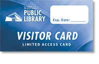 Scottsdale Library Visitor Card