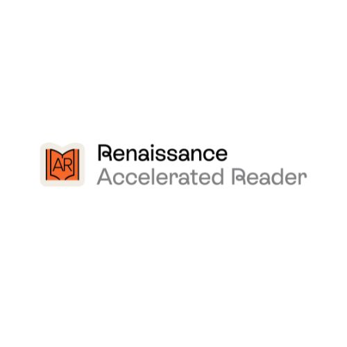 Orange book‑icon “AR” logo beside the words “Renaissance Accelerated Reader”