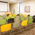 chairs facing screen