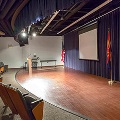 empty auditorium stage